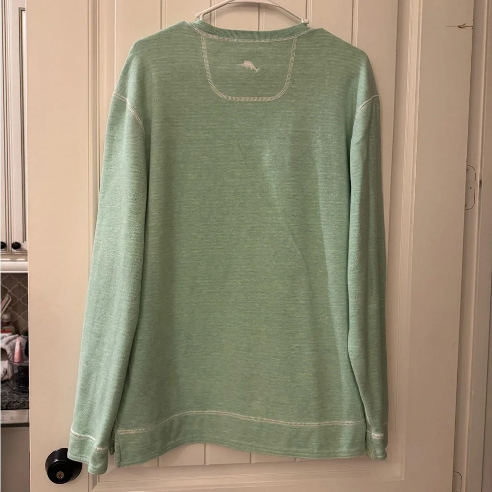NWOT Men’s Long Sleeve Reversible Tommy Bahama Pullover - Picture 5 of 13